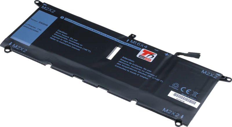 Baterie T6 Power pro Dell XPS 9370, 9380, Vostro 5390, Inspiron 5390, 6840mAh, 52Wh, 4cell, Li-pol