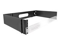19  Wall Mount Rack 2U foldable black