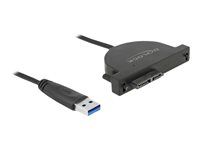 Řadič úložiště - SATA 6Gb/s - USB 3.0 - černá