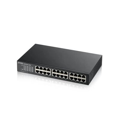 ZYXEL 24xGb fanless rack switch GS1100-24E v4