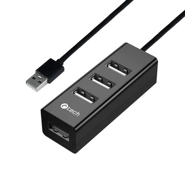 HUB USB C-tech UHB-U2, 4x USB 2.0