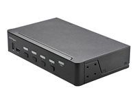 KVM with Fast Switching - Přepínač KVM / audio - 4 x KVM / zvuk - 1 místní uživatel - desktop, Lze montovat do rozvaděče - kompatibilní s TAA