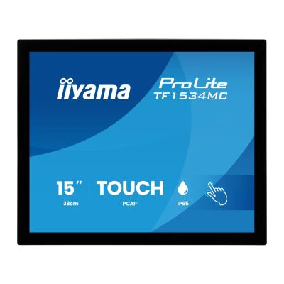 15'' iiyama TF1534MC-B8X: TN, XGA, 10P, IP65