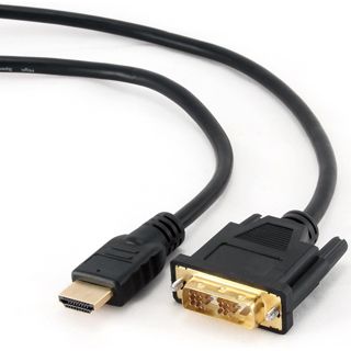 Gembird propojovací kabel HDMI M/M - DVI M/M 1,8m