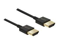 Kabel HDMI s ethernetem - HDMI s piny (male) do HDMI s piny (male) - 4.5 m - trojnásobně stíněná kroucená dvoulinka - černá - podporuje 4K