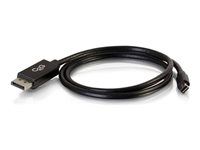C2G - Kabel DisplayPort - Mini DisplayPort (M) do DisplayPort (M) - DisplayPort 1.2 - 30 V - 1.8 m - podpora 4K30Hz (4096 x 2160) - cerná