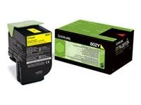 Žlutá - originální - kazeta s barvivem LCCP, LRP - pro Lexmark CX310dn, CX310n, CX410de, CX410dte, CX410e, CX510de, CX510dhe, CX510dthe