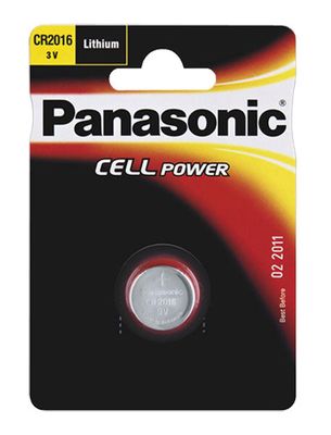 Baterie CR2016 PANASONIC lithiová 1ks / blister