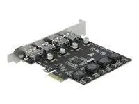 USB adaptér - PCIe 2.0 - USB 3.2 Gen 1 x 4