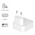 HAMA GaN, Rychlonabíječka, 2x USB-C PD/QC, 40W, bílá