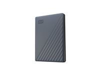 Pevný disk - šifrovaný - 2 TB - externí (přenosný) - USB 3.2 Gen 1 (USB-C konektor) - AES 256 bitů - silikonová šedá