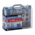 Sada autožárovek MEGA H4+H4+pojistky COMPASS 08519