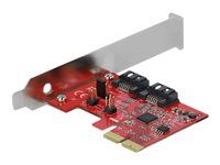 Řadič úložiště (RAID) - 2 Kanál - SATA 6Gb/s - nízký profil - RAID 1 - PCIe 2.0 x1