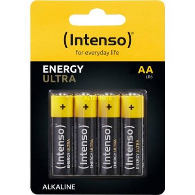 INTENSO Energy Ultra AA, Alkalické baterie 4 ks