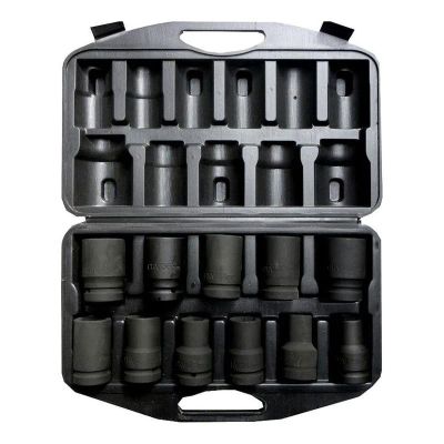 Sada nástrčných hlavic 17-41 mm GEKO G10076 11 ks
