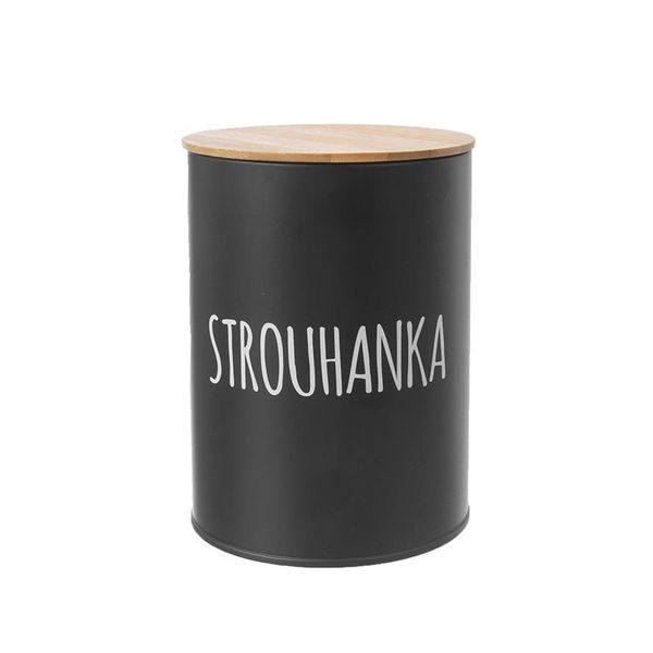Dóza ORION Black Strouhanka 11cm