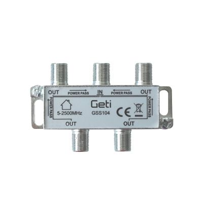 Anténní rozbočovač GETI GSS104  4 výstupy