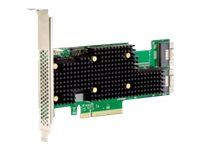 Řadič úložiště (RAID) - 16 Kanál - SATA 6Gb/s / SAS 24Gb/s / PCIe 4.0 (NVMe) - RAID 0, 1, 10 - PCIe 4.0 x8
