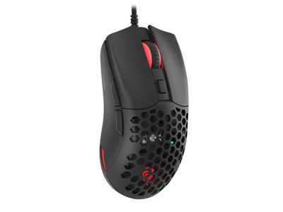 Genesis herní optická myš KRYPTON 750/RGB/8000 DPI/Herní/Optická/8 000 DPI/Drátová USB/Černá