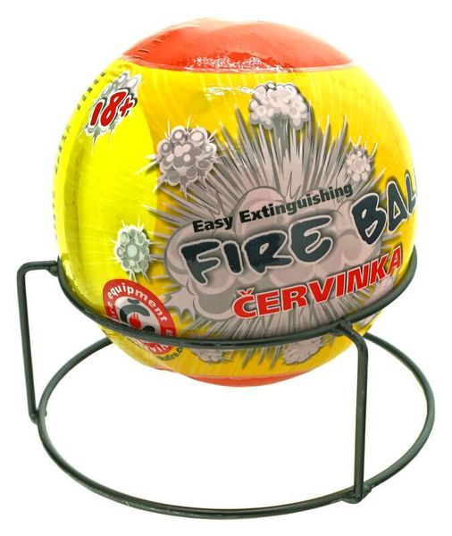 Hasicí koule ČERVINKA FIRE BALL se stojanem