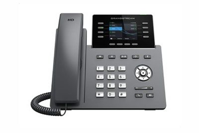 Grandstream GRP2624 SIP telefon, 2.8" TFT bar. displej, 12 SIP účty, 4 pr. tl., 2x1Gb, WiFi, BT