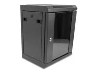 10? Network Cabinet with glass door 8U b