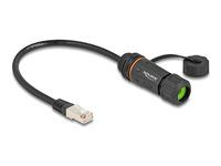 Cable RJ45 plug to RJ45 jack Cat.6A for