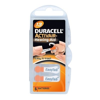 DURACELL Activair 13, baterie do nasl. přístrojů