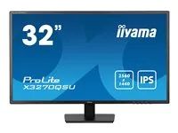 LED monitor - 32" (31.5" zobrazitelný) - 2560 x 1440 WQHD @ 100 Hz - IPS - 250 cd/m² - 1200:1 - 3 ms - 2xHDMI, DisplayPort - reproduktory - matná čerň