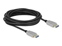 Kabel DisplayPort - DisplayPort (M) s jazýčkem do DisplayPort (M) s jazýčkem - DisplayPort 2.0 - 5 m - podpora 8K60Hz (7680 x 4320) - černá