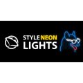 MANTA Pes v brýlích, LED Neon plexi dekorace