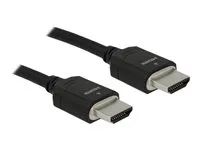 Ultra High Speed - HDMI kabel - HDMI s piny (male) do HDMI s piny (male) - 1 m - trojnásobně stíněný - černá - podpora Dolby DTS-HD Master Audio, podpora Dolby TrueHD, podporuje poměr stran obrazu 21:9, podpora 8K UHD (7680 x 4320)