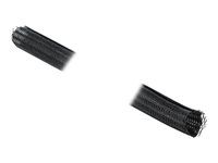 Braided Sleeving with Hook-and-Loop Fast