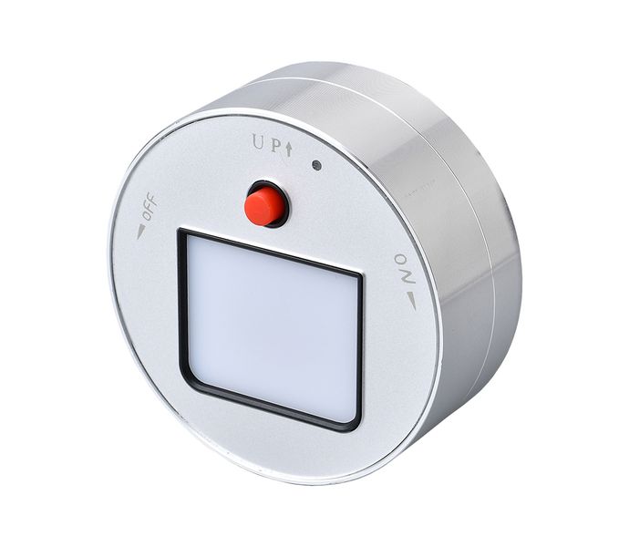Zásuvkový modul Viking A10S, stříbrná/LED světlo 3W/230V,16A,50Hz