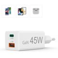 HAMA Rýchlonabíjačka, USB-C/A PD/QC 45W