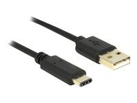 USB kabel - USB-C (M) do USB (M) - USB 2.0 - 3 A - 2 m - černá