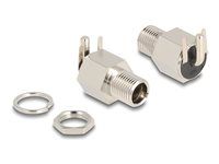 Connector DC 5.5 x 2.1 mm female bulkhea
