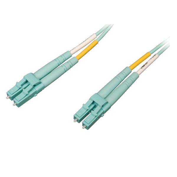 Optický patch kabel 10/100Gb Duplex Multimode 50/125, OM4 (LC/LC), modrá, 3m