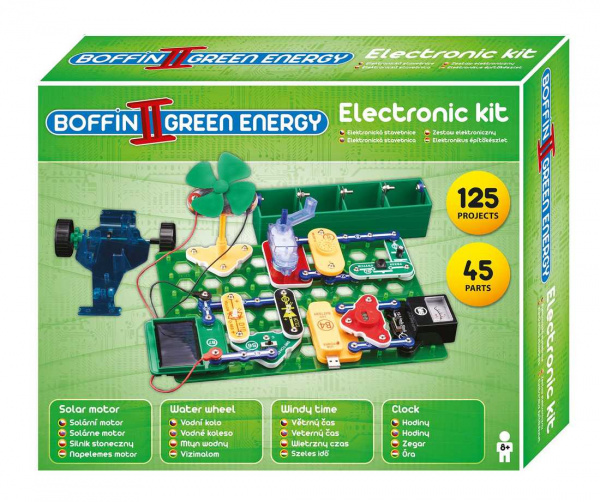Elektronická stavebnice BOFFIN II Zelená Energie
