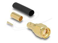 SMA plug for crimping LMR200 with matchi