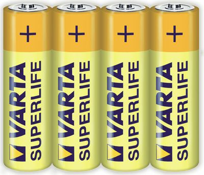 Varta SuperLife 1.5V AA 4x (ve fólii)