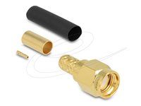 RP-SMA jack for crimping LMR200 with mat