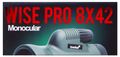 Monokulární dalekohled Levenhuk Wise PRO 8x42