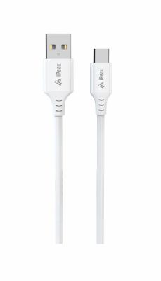 Kabel iPEAX 90010117 USB/USB-C 1,5 m bílý