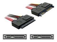 Prodlužovací kabel SATA - Serial ATA 150/300 - SATA combo (M) do SATA combo (F) - 50 cm