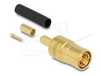 SMB plug for crimping RG-174/RG-316 wi