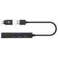 RAIDSONIC ICY HUB USB Type C/1xUSB3.2-C/2USB RJ45