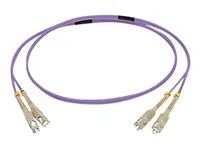 Purple - Patch kabel - SC několik režimů (M) do SC několik režimů (M) - 20 m - 20 m - optické vlákno - duplex - 50 / 125 mikron - OM4 - purpurová