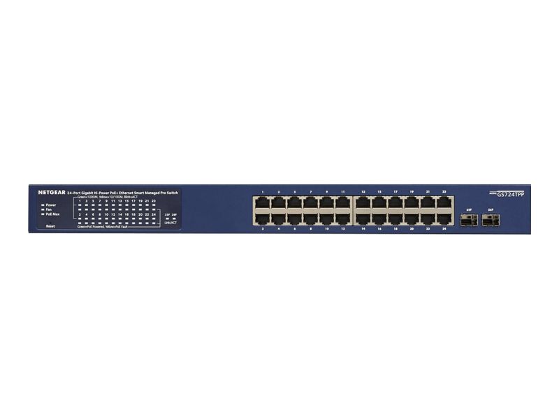 Netgear 24P ge hi-power poe+ smart pro swch