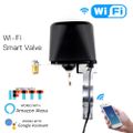 Chytrý motorizovaný zavírač ventilu MOES WV-LZ-BK Water Valve WiFi Tuya